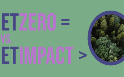 Net-Zero vs. Net-Impact